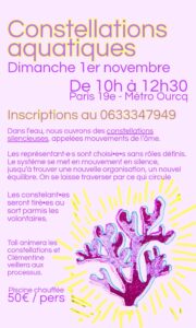 flyer constellations aquatiques